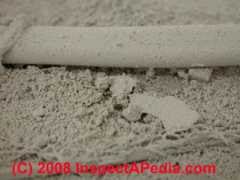 Indoor area after a mold remediation that looked good but was not successful