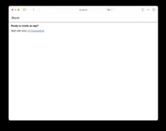 Ionic Core Home Component Screenshot of the Ionic Core Home page
