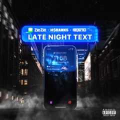 LATE NIGHT TEXT cover art