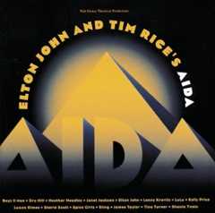 ELTON JOHN AND TIM RICE'S AIDA cover art