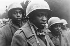 Zwarte soldaten tijdens het Ardennenoffensief Zwarte krijgsgevangenen Ardenne