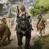 Wardens mount up for battle.