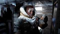 Blackfrost dude holding a can.