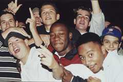 Students at first Midnight Madness