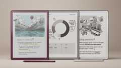 The thre new Kindle Scribes side by side