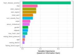 Variable Importance (based on Gain Ratio)