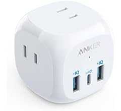 Anker PowerExtend (6-in-1)(USBタップ 電源タップ AC差込口 USB-Cポート USB-Aポート) 【PSE技術基準適合/USB Power Delivery対応】 iPad iPhone Galaxy Androi…