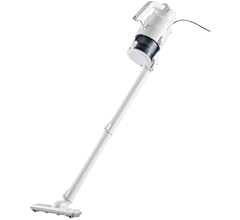 TWINBIRD(ツインバード) 掃除機 コード式 スティック ハンディクリーナー サイクロン式 ラクステ 軽量 強力吸引 2WAY 一人暮らし 新生活 ホワイト 白 TC-EB80W