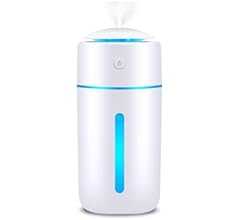 【2025改良モデル】 加湿器 卓上 小型 Type-C充電式 卓上加湿器 除菌 大容量350ML 超音波式 次亜塩素酸水対応 静音 持ち運び便利 軽量 コンパクト コードレス 2段階ミスト 7色LEDライト 乾燥対策 花粉対策 水漏れ防止 長時…