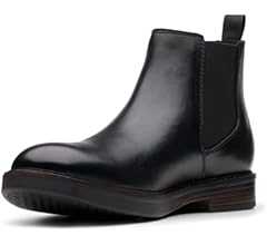 Clarks(クラークス) メンズ ポールソンアップ 本革ブーツ サイドゴア