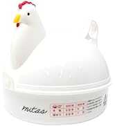 MITAS ゆで卵メーカー レンジ 4個 茹で卵メーカー ゆでたまご 電子レンジ エッグクッカー ゆでたまごメーカー ゆで卵 グッズ かわいい おしゃれ キッチングッズ 時短 ER-BOIL