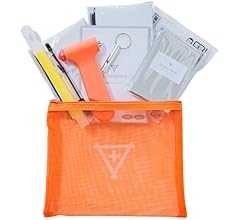 車載用防災セット A5サイズ ミニ防災セット 一人用 緊急脱出用ハンマー シートベルトカッター フラバ 車用 防災グッズ 渋滞対策 災害 地震 水害 浸水 レスキューハンマー 豪雨 台風 大雪 洪水 車 車用 車中泊