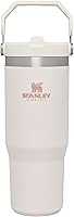 Stanley IceFlow Flip Straw Tumbler with Handle | Twist On Lid and Flip Up Straw | Leak Resistant Water Bottle |...