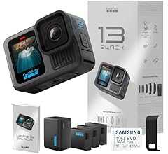 【GoPro公式ストア限定】 GoPro HERO13 Black + デュアルバッテリーチャージャー + Enduroバッテリー 3個 + 認定SDカード + 充電口付サイドドア 5.3K 60fps 10bit HLG-HDRビデオ 400f…