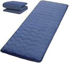 fuwawa ごろ寝マット 敷布団 70×180cm 厚め8cm ごろ寝布団 長座布団 ウレタン入り 【TEIJIN中綿使用】 体圧分散 4層構造 ごろ寝座布団 お昼寝マット 大人 うたた寝マット ごろ寝クッション 軽量 コンパクト 畳める 固綿…
