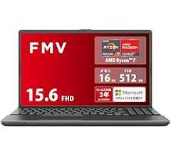 FMV 富士通 ノートパソコン Note A WA1-K2 (MS Office 2024/Win 11/15.6型/AMD Ryzen 7/16GB/SSD 512GB/スーパーマルチドライブ) FMVWK2A175_AZ