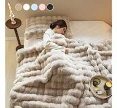 VERILADY 毛布 ふわとろ毛布 ふわもこ毛布 ブランケット 柔らかく肌触 ふわふわ モコモコ 冷え対策 洗える おしゃれ 静電気防止 暖かい 厚手 冬用(100x160,ブラウン)