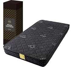 GOKUMIN マットレス ポケットコイル 厚さ20cm 高反発 180N 高耐久 32D 体圧分散 スプリングマットレス 硬め ベッド 高反発マットレス ごくみん (ダブル/ブラック) psmss