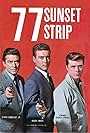 Edd Byrnes, Roger Smith, and Efrem Zimbalist Jr. in 77 Sunset Strip (1958)