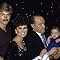 Marie Osmond with her husband Steve Craig, son Stephen and Bob Hope circa 1983