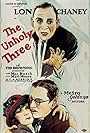 Mae Busch, Lon Chaney, and Matt Moore in The Unholy Three (1925)