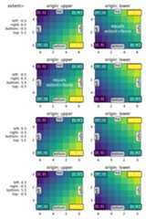 extent=, origin: upper, origin: upper, origin: upper, origin: upper, origin: lower, origin: lower, origin: lower, origin: lower