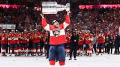 Florida Panthers 2025 Stanley Cup handoff order