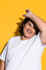 This image may contain Julian Dennison Face Human Person Smile Laughing Clothing Shirt Apparel Teeth Lip and Mouth