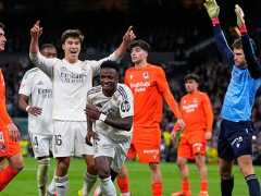 Vinicius Junior oslavuje gól.