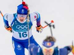 Slovenská biatlonistka Paulína Bátovská Fialková.