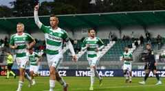 Skalica oslavuje gól.