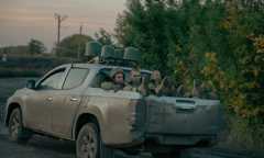 Soldats ukrainien engagés autour d’Oudatchne, près de Pokrovsk