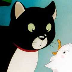 La gabbianella e il gatto: una scena del film d'animazione