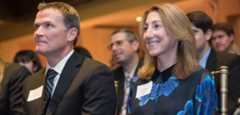 Paul Klemish and Trustee Alexis Klemish, LAW '93