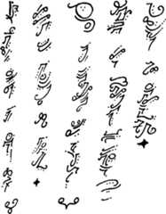 Sample text in Exprish