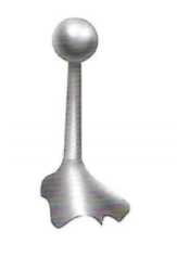 Ball Finial with Irregular Shaft Ball Finial with Irregular Shaft