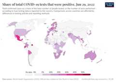 A thumbnail of the "Share of total COVID-19 tests that were positive" chart