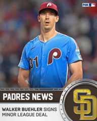 The Padres are signing Walker Buehler to a minor league deal, per @sdutKevinAcee