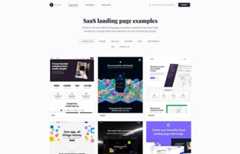 クリエイティブなランディングページを多数揃えたページ