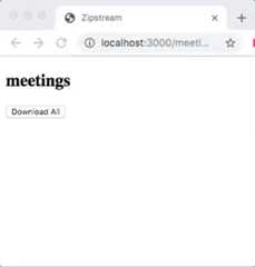 Demo of streaming Zip archive file in a browser