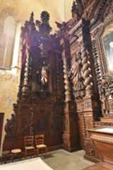 retable (retable architecturé), vue partielle