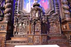 tabernacle, gradins d’autel et exposition du maître-autel