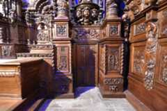 retable (retable architecturé), vue partielle