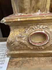 statue-reliquaire de saint Marc, détail du reliquaire