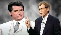 Vince McMahon was clearly unimpressed with some of David Letterman's questions.