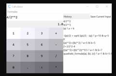 Showcase of the Calculator App