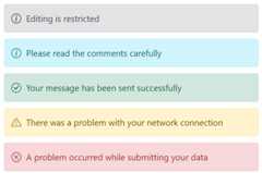 JavaScript Message Control