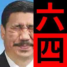 Chrysanthemum Xi Jinping with black red liusi added by Ciro Santilli