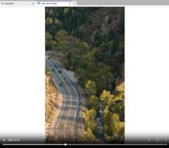 Video file opened in a JupyterLab tab