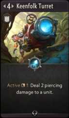 Full artwork for Keenfolk Turret Full artwork card